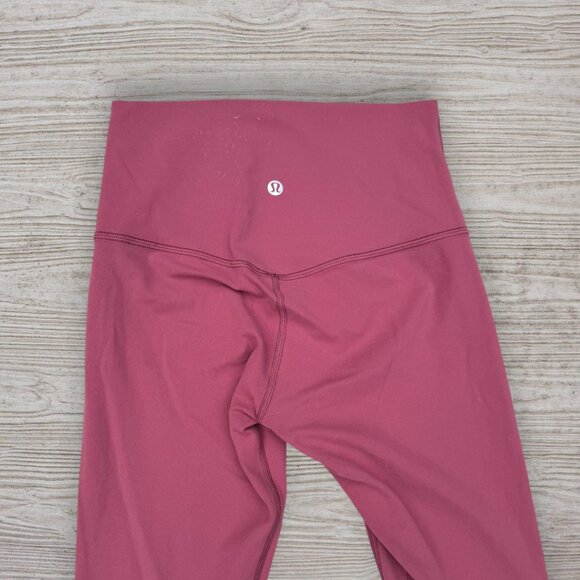 Lululemon Align Pant II *25" Leggings Misty Merlot Size 4 - Picture 4 of 6
